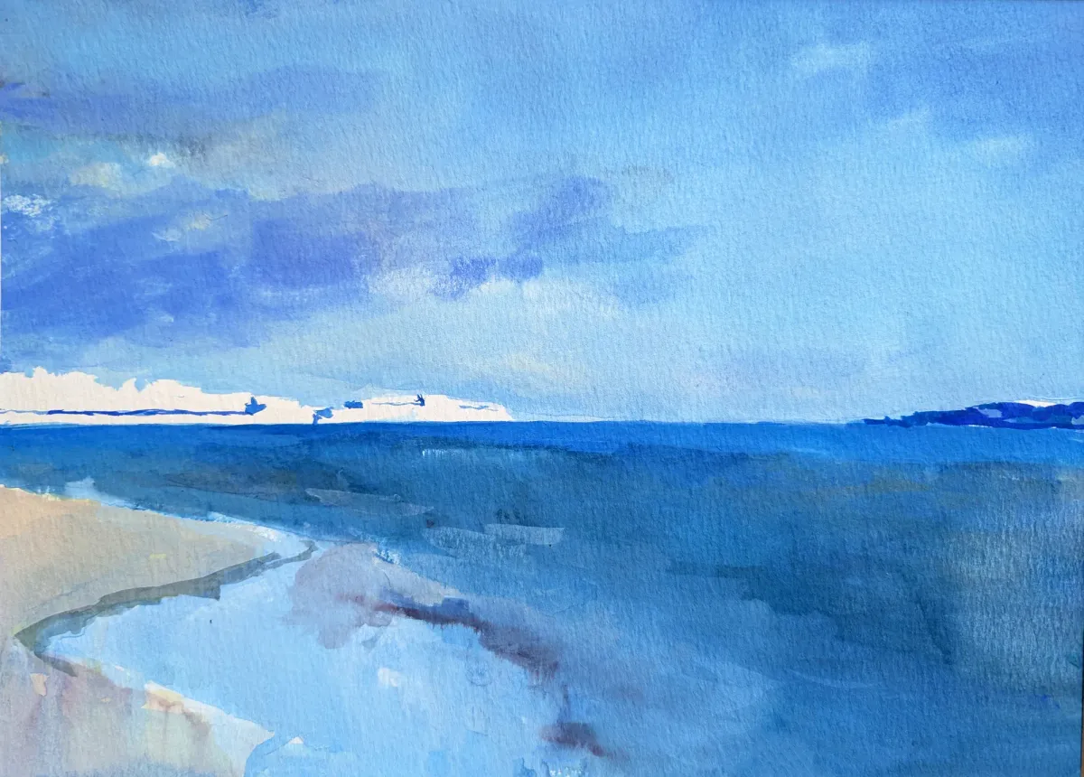 Siracusa Ortigia Island Purple Clouds - Nicholas Stedman