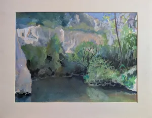 Off-white passe-partout example