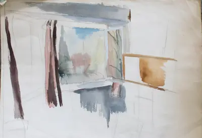 Room at the Cité Universitaire