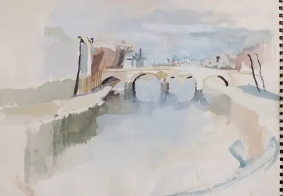 Paris Sketch Pont Marie